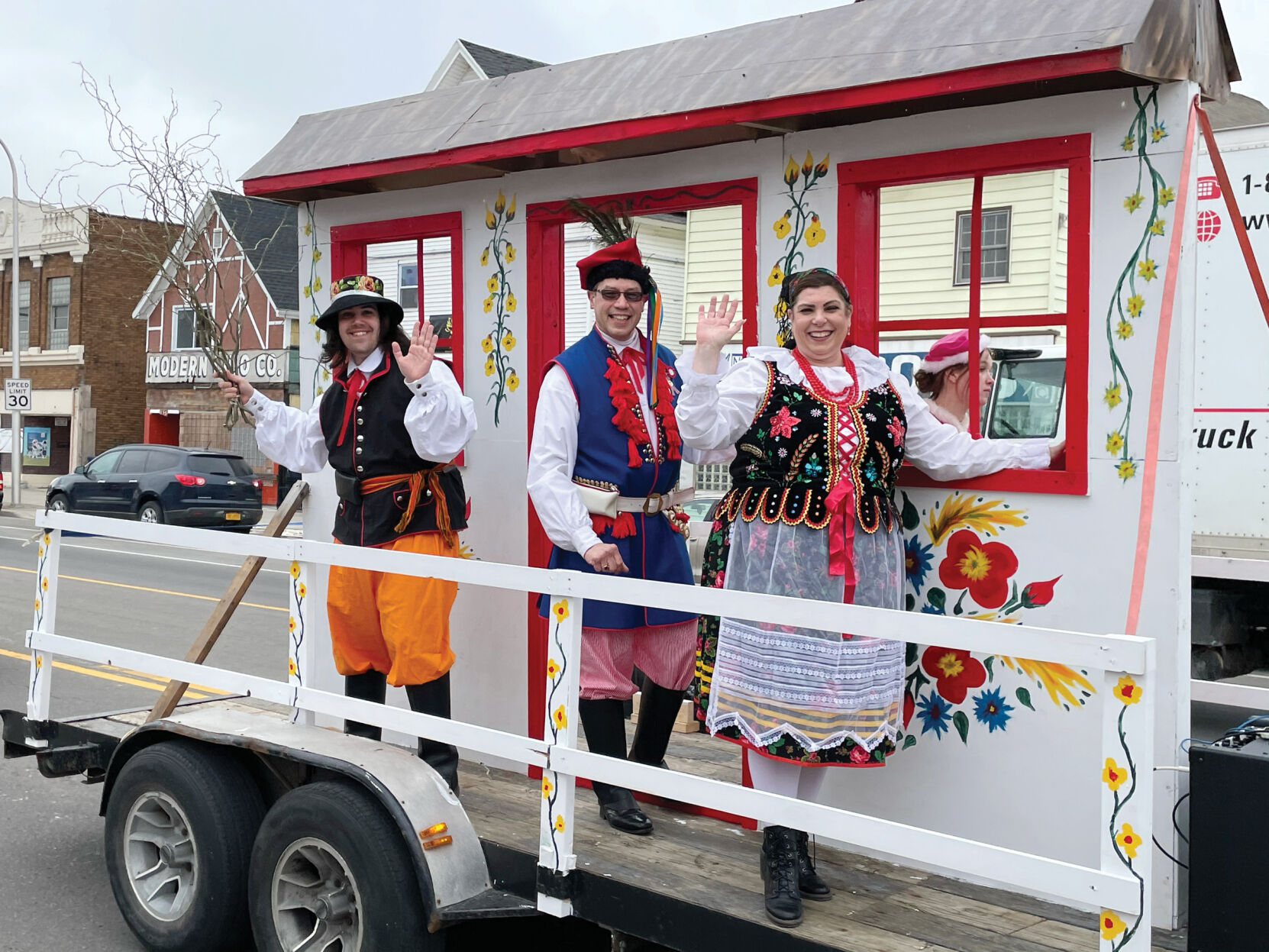 Dyngus Day parade